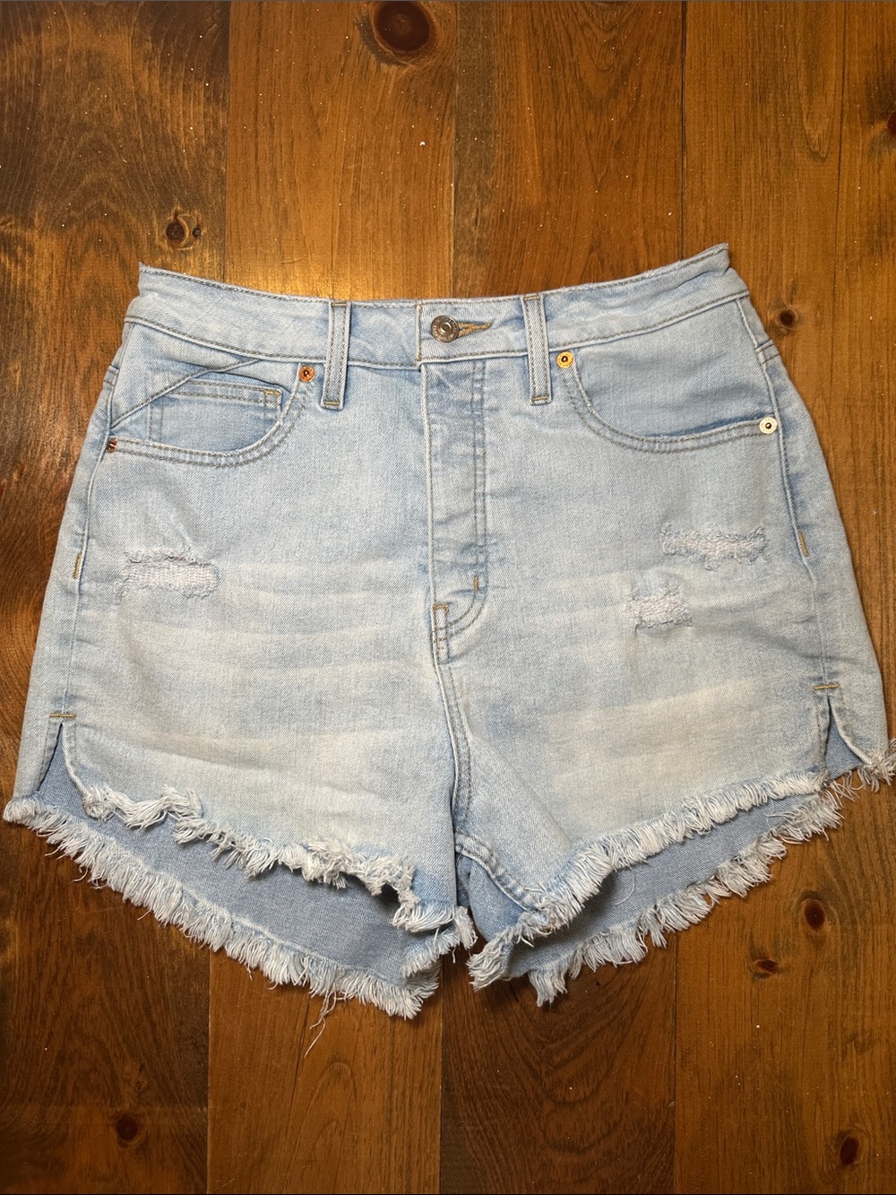 Free People We The Free Crvy High Rise Vintage Short size 28